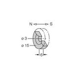 Accessories Permanent Magnet   DMR15-6-3