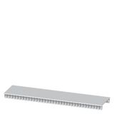 ALPHA 400-ZS lockable blanking strips for 12 MW with 6 blocking strips