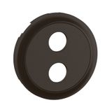 BINDING POST 2OUTLETS ROCKER BLACK