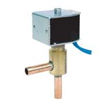Solenoid valve, VPV, Solder, 3/8 in, 9.52 mm, 1.28 m³/h, NO: Norm. flow; NC: Rev. flow