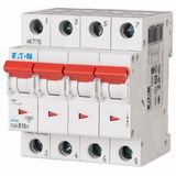 Miniature circuit breaker (MCB), 10 A, 4p, characteristic: C