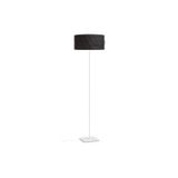 CORTINA/JAKARANDA floor black/white textile/metal 230V LED E27 15W
