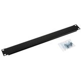 19" Blanking panel 1U, RAL9005