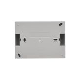 Two-pole switch, (module), Simon 24, IP20/IP44, 10AX, black matt