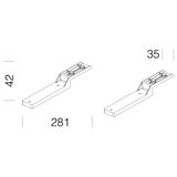 STAFFE SUPPORTO DRIVER ACC.198 RAL7021