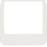 Design frame for KNX Touch Control 3.5", round edges, white, matt