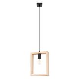 Pendant lamp ARIES natural wood