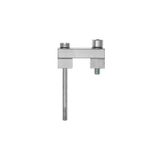 Cross-connector (terminal), when screwed in, Silver grey, 269 A, Number of poles: 2, Pitch in mm (P): 27.00, Insulated: No, Width: 9.5 mm