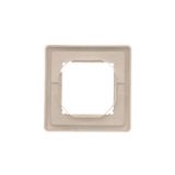 Two-way switch without pictogram, (module), 10AX, quick connection, satin, metallized