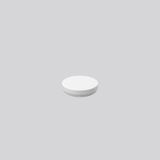 Replacement cover, plastic glass D 230 H 55 colour: white