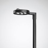 Post-top luminaires Publisca P3 CLO (normal) Lens Anthracite ET 23W 2200lm 70 asymmetric wide (AB2L) IP66 IK08 5 SDCM 7647940