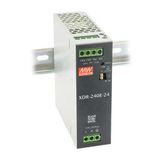 240W single output DIN rail power supply 24V 10A, MEAN WELL