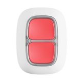 Double emergency button, wireless, white