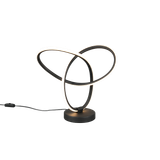 Lando LED table lamp matt black