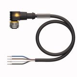 Actuator and Sensor Cable, PVC Connection Cable   WKC4.4T-P7X3-2/TEL