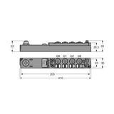 piconet Coupling Module for Modbus TCP 4 Digital PNP Inputs Filter 3 ms   SENL-0404D-0002