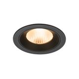 NUMINOS© L, recessed ceiling light, 2700K, 40ø IP20 round bl