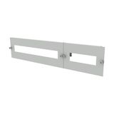 ProfiSNAP Front Plate, for enclosure width 800mm, H=150mm, with 45mm c