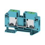 Feed-through terminal block, SNAP IN, blue, 16 mm², 76 A, 1000 V, Numb