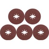 EXPERT R781 Prisma Ceramic X-LOCK Fibre Disc 115 mm, 22.23 mm, G 80, 5-pc