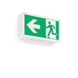 RECHTECK, 3 W, white, on/off Wall luminaires, L 362 B 90 H 192, SBS, 8