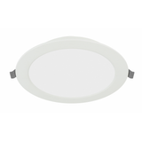 G-TECH LED luminaire FABRO, 9 W, 800 lm, 4000K, AC220-240V, IP40, recessed, round, white