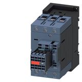 power contactor, AC-3e/AC-3, 110 A, 55 kW / 400 V, 3-pole, 110 V AC, 50
