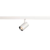 NUMINOS® XS 48V TRACK DALI, spot, white / chrome, 8.7W, 670lm, 2700K, CRI90, 55°