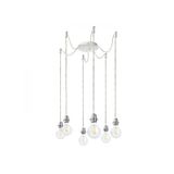 KOMBIX 6 pendant set CHB+TC+CHF 230V LED E27 6x15W