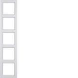 Frame 5gang, Q.3, p. white velvety