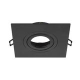 NEW TRIA® 75 XL, ceiling installation ring, L: 11 W: 11 H: 2.6 cm, black