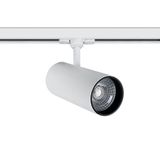 WHITE COB 30W WW TRACK SPOT 230V