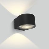 ANTHRACITE COB 2X6W WW IP65 230V