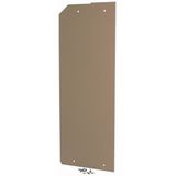 Side wall, for cabling box, H=750mm