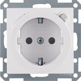 SCHUKO soc.out. residual current circuit-breaker,enhncd contact prot.,