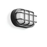 Alu-Lux oval, 8 W, 480 lm, 830, anthracite, Phase-cut Ceiling and wall