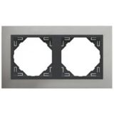 DOUBLE FRAME ALUMINIUM/GRAY