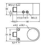 Inductive Sensor Ring Sensor   BI30R-W30-DAP6X-H1141