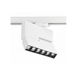LED track luminaire SIERRA, 18 W, 1620 lm, 4000K, AC220-240V, IP20, 48°, white