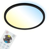 Ultra flat CCT LED Panel,black, 1xLED/18W