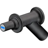 Magnetic adapter, 7 mm magnetic head to 4 mm socket, black, CAT IV, 66.9516-21