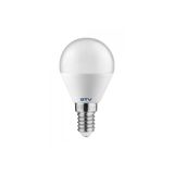 LED BULB, B45B, SMD 2835, WARM WHITE, E14, 6W, AC220-240V, 160° light angle, 470 lm, 52 mA