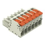 1-conductor female connector