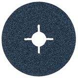 Fibre sanding disc R574, Best for Metal D= 115 mm; K= 36
