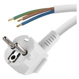 Power Cord PVC 3× 1,5mm2, 5m, white
