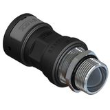 AZPA-36M40MB-BL2 zwart  Trekontlasting metalen M-schroefdr. L