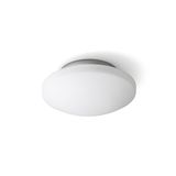 SARA LED 26 ceiling opal-colored glass/chrome 230V LED 12W IP44 3000K