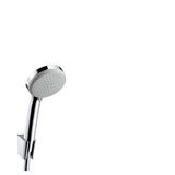 Croma 100 Vario/Porter'S set: shower head with holder and shower hose 1.60m, chrome