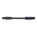 pre-assembled interconnecting cable Eca Socket/plug black