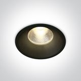 BLACK 12W 20deg WW IP20 230V DARK LIGHT